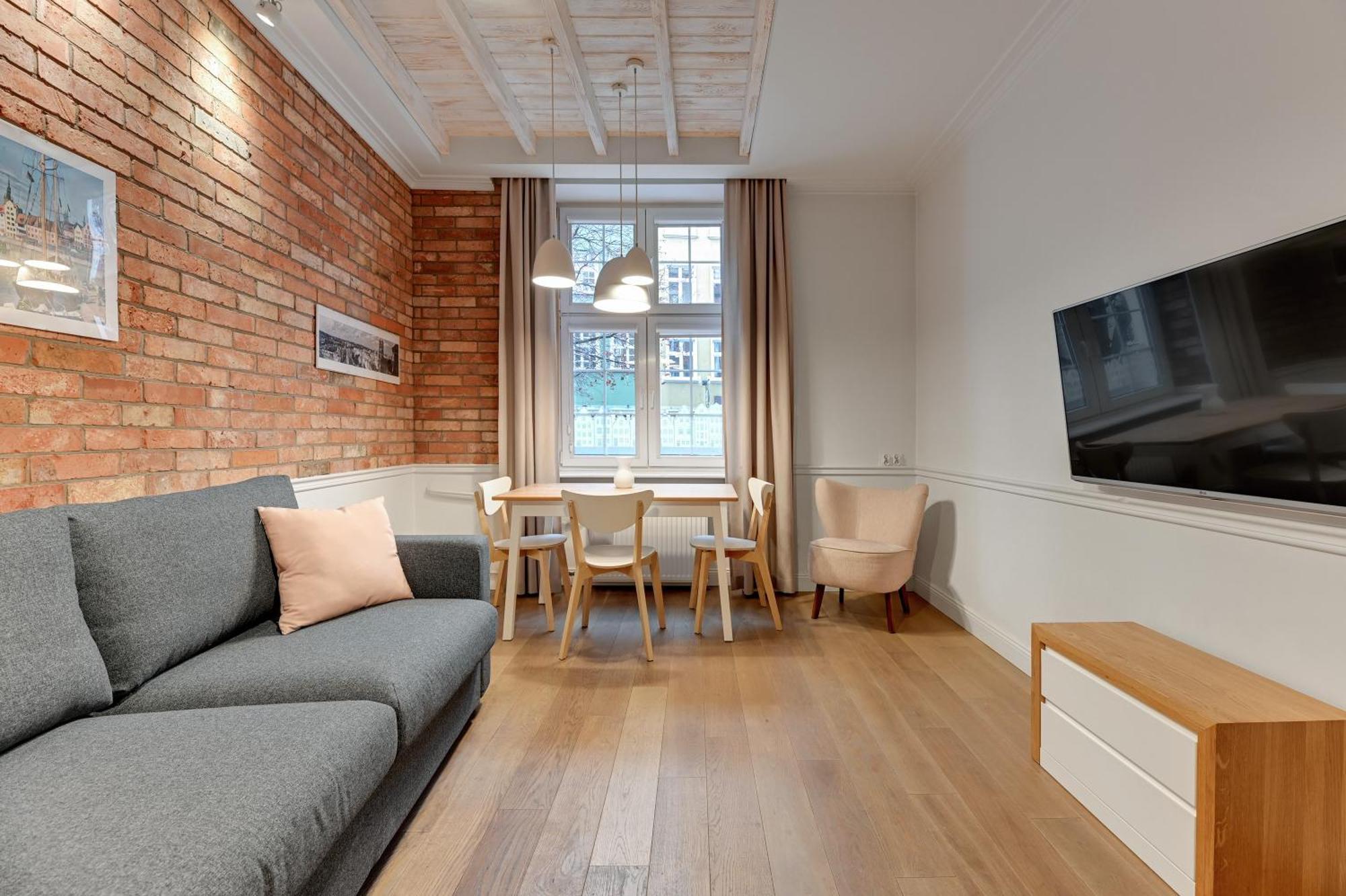 Blue Mandarin Old Town Apartment Гданск Стая снимка