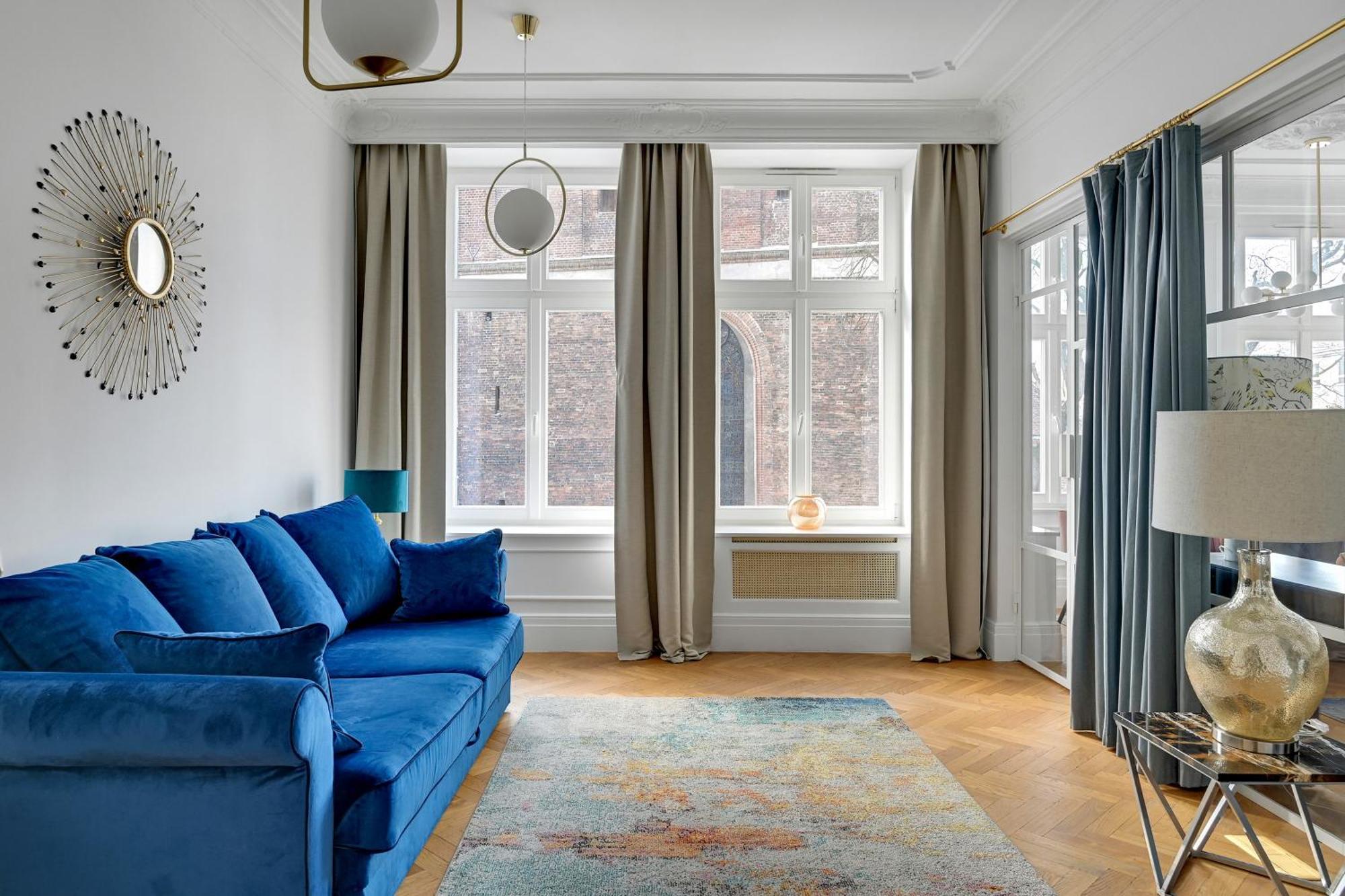 Blue Mandarin Old Town Apartment Гданск Стая снимка