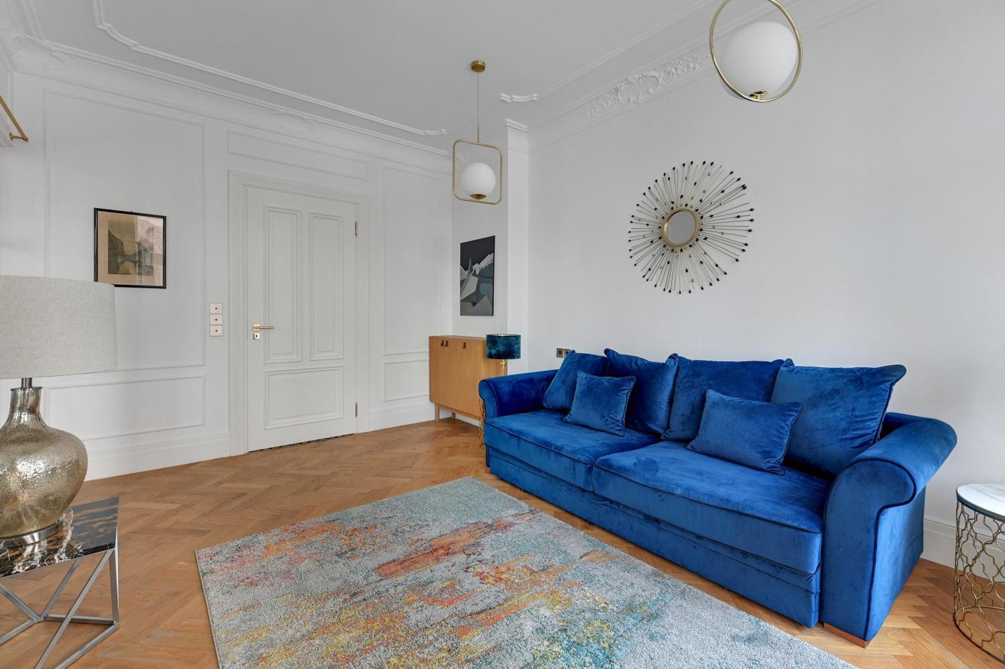 Blue Mandarin Old Town Apartment Гданск Стая снимка