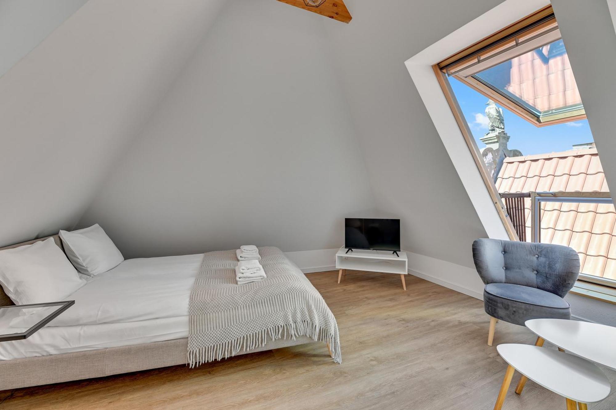 Blue Mandarin Old Town Apartment Гданск Стая снимка