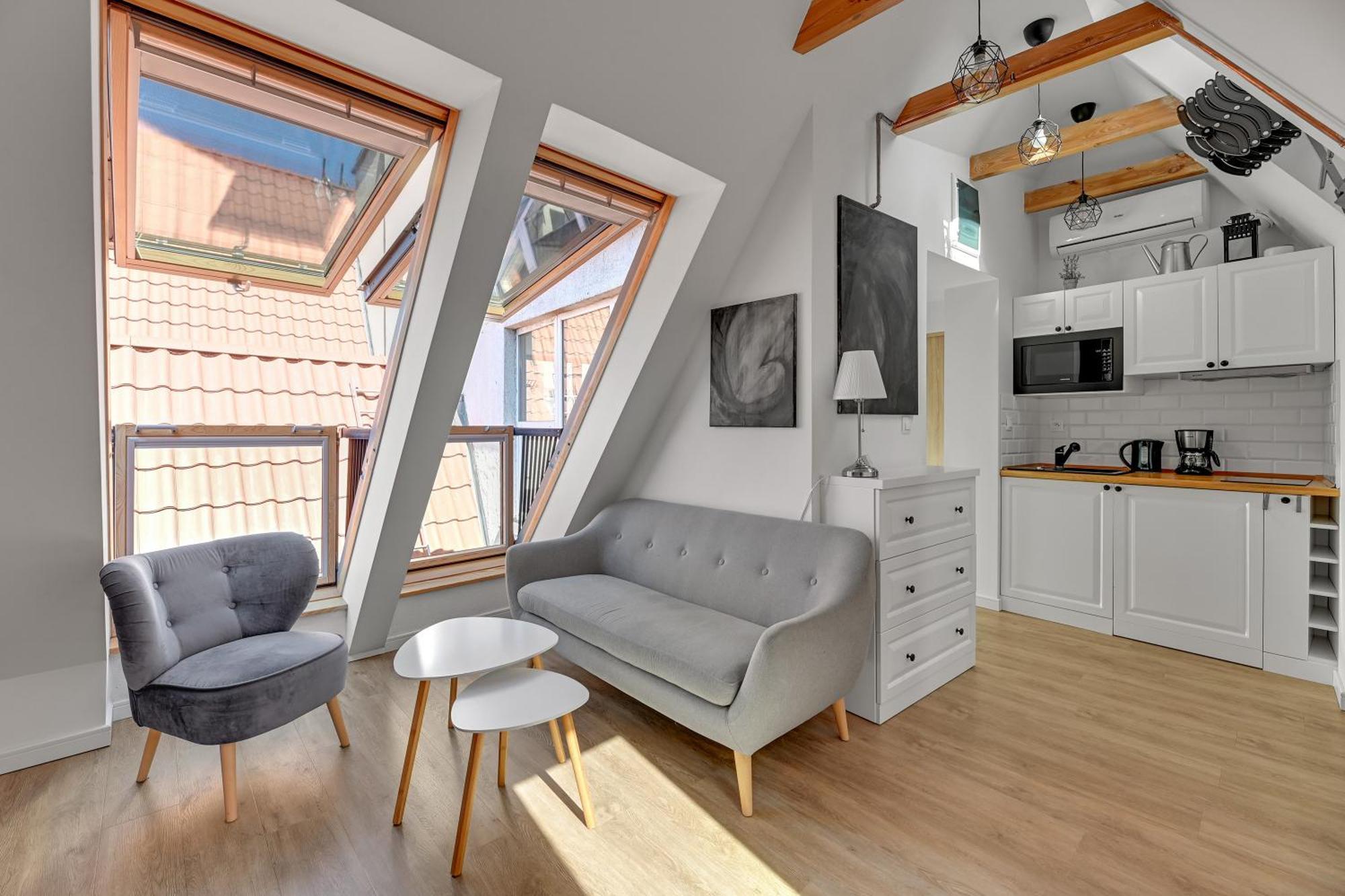 Blue Mandarin Old Town Apartment Гданск Стая снимка